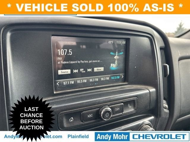 2018 Chevrolet Silverado 1500 Work Truck