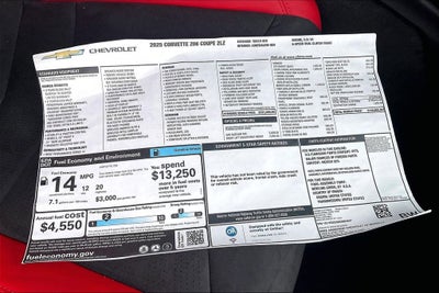 2025 Chevrolet Corvette Z06 2LZ