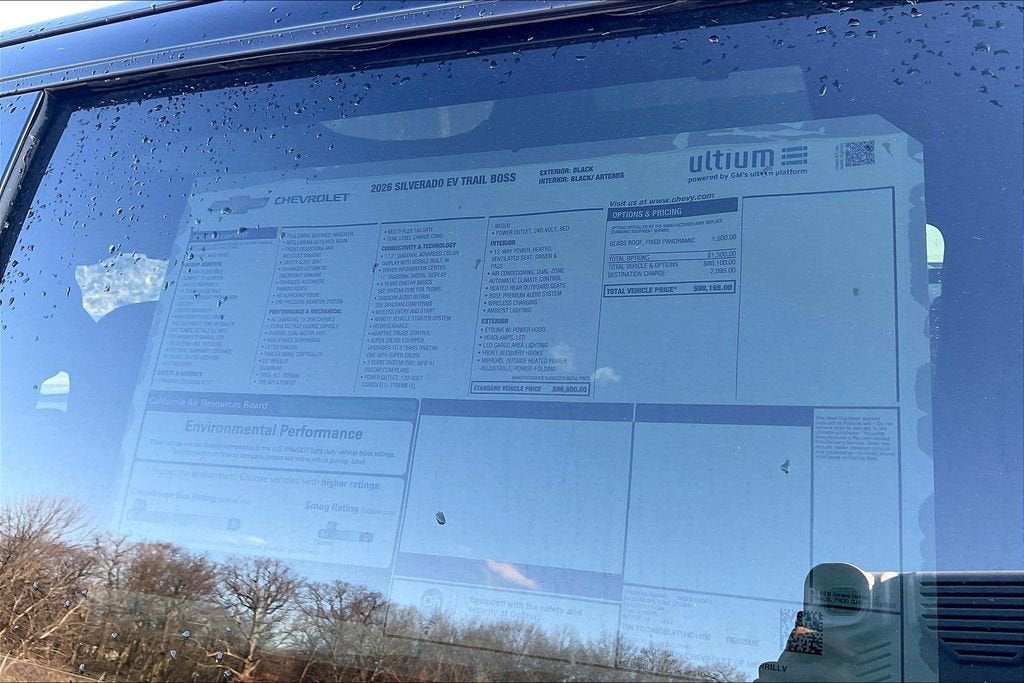 2026 Chevrolet Silverado EV Trail Boss - Max Range