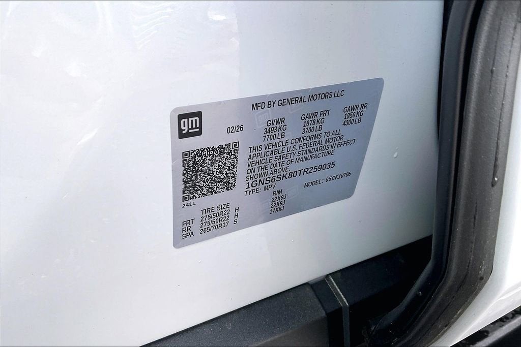 2026 Chevrolet Tahoe Premier