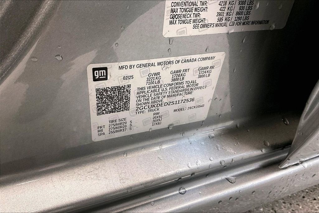 2025 Chevrolet Silverado 1500 LT