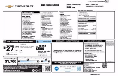 2027 Chevrolet Equinox LT