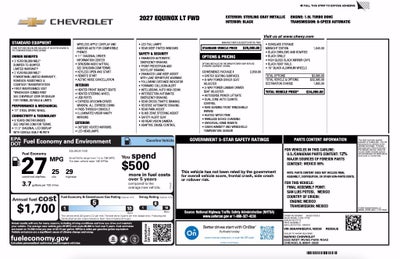 2027 Chevrolet Equinox LT