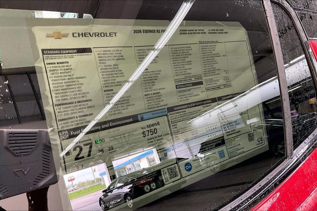 2026 Chevrolet Equinox RS