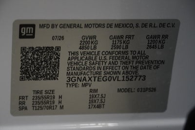 2027 Chevrolet Equinox RS