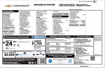 2026 Chevrolet Blazer 2LT