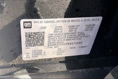 2025 Chevrolet Blazer EV RS