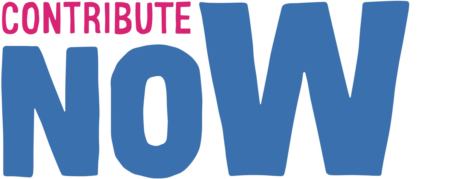 Contribute now logo