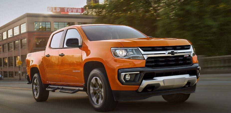 2021 chevy colorado exterior