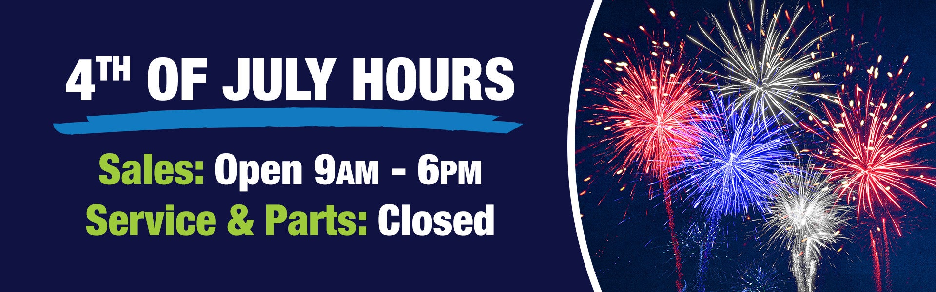 July 4th Hours
